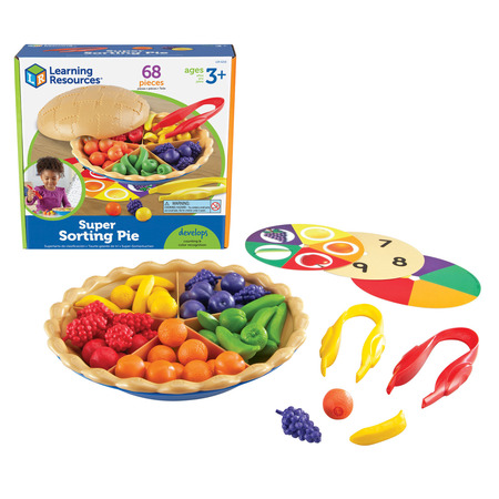 LEARNING RESOURCES Super Sorting Pie 6216